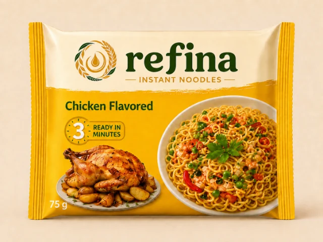 Refina instant noodle — Chicken Flavored