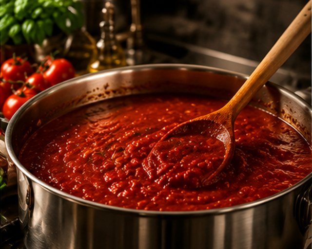 Sauces & Cooking Bases made with tomato paste