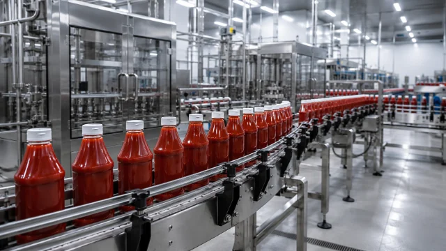 Industrial tomato paste supply